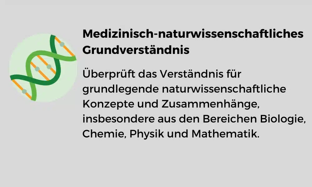 TMS-Medizinisch-naturwissenschaftliches Grundverständnis.