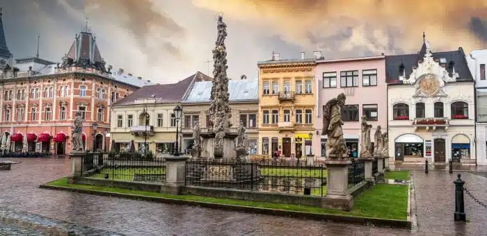 Medizinstudium in Kosice. Stadtzentrum.