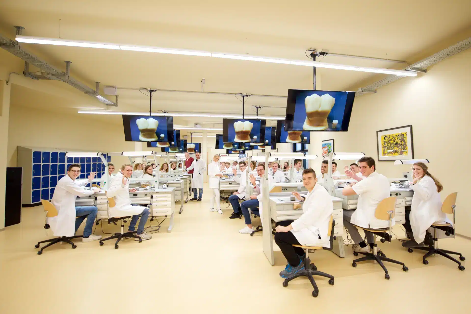 Zahnmedizinstudium in Krems Propädeutiklabor