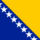 Flagge Bosnien